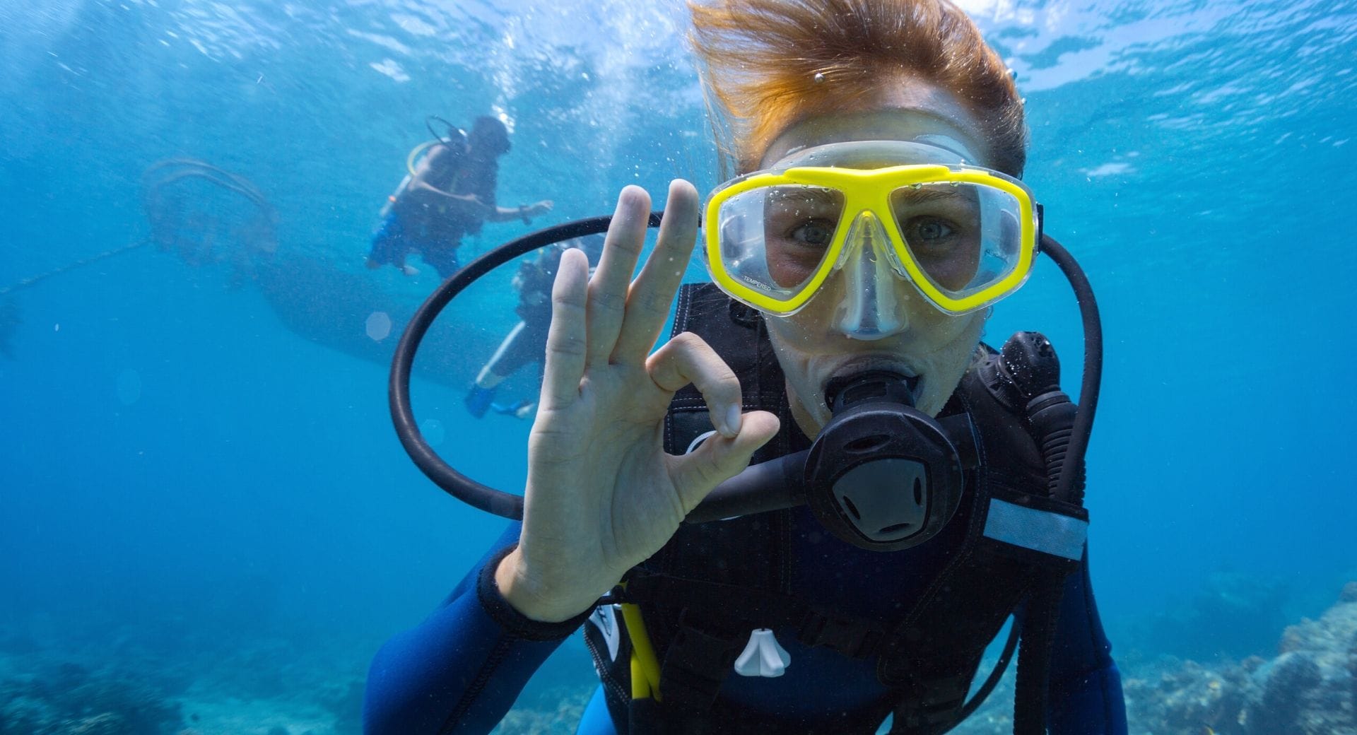 Comment rester calme lors d'une plongée sous-marine?
